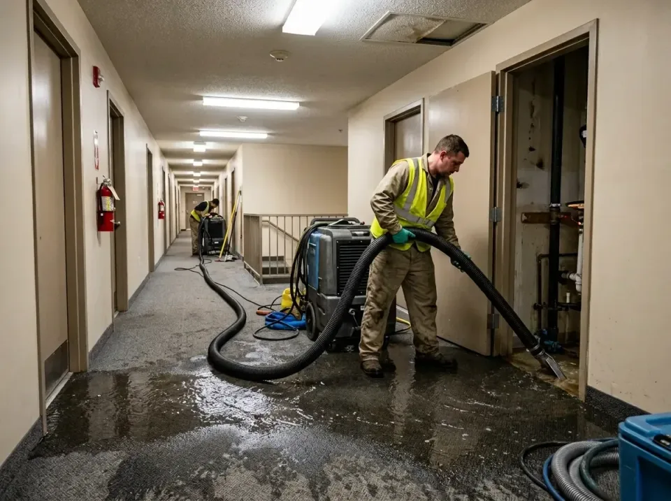 multi-unit-apartment-hallway-f-005 — frequently asked questions, Emergency Burst Pipe Water Extraction & Removal in Garnett,…
